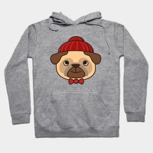 Beanie Pug Is Kawaii And Cute Hoodie